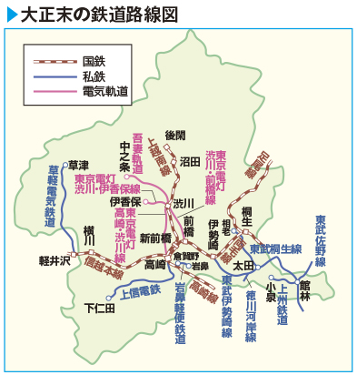 群馬の交通と発展の歴史：を支えた交通網！群馬の首都化計画もあった！？ - まっぷるトラベルガイド