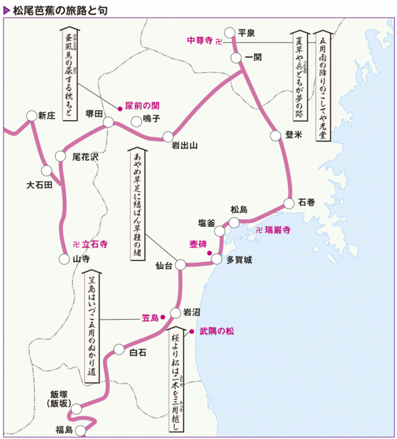 奥の細道 の宮城県内の風景をめぐる 俳人 松尾芭蕉の足跡をたどる おくのほそ道の風景地 カルチャー まっぷるトラベルガイド