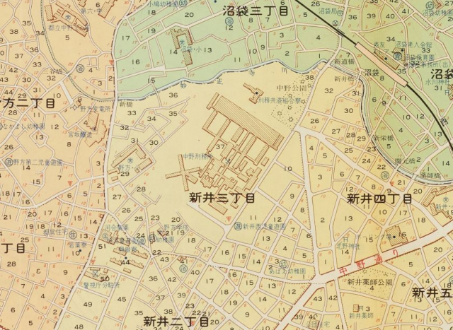 公園は、昔「塀の中」【東京都中野区】 - まっぷるトラベルガイド