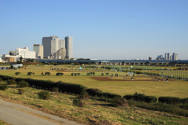 二子玉川の多摩川に飛行場があった？　【東京都世田谷区】