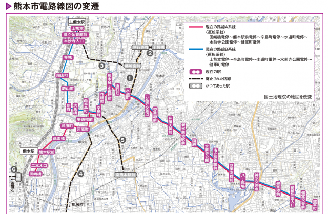 熊本市電の歴史～熊本市の中心を走る路面電車その貢献度は 