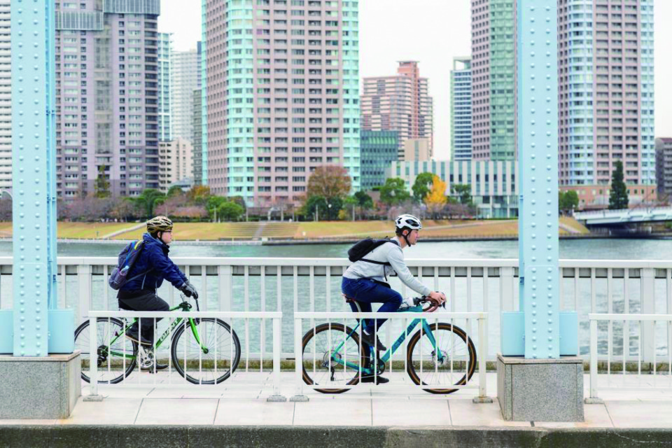 自転車で三条市から富山駅のルート