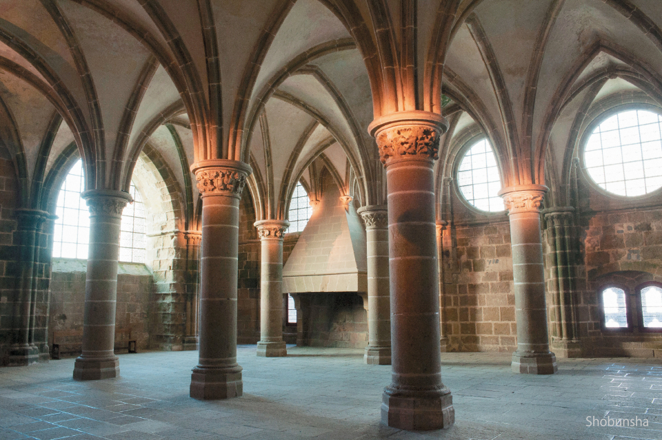 モン サン ミシェル修道院 歴史を重ねた驚異の建物 まっぷるトラベルガイド